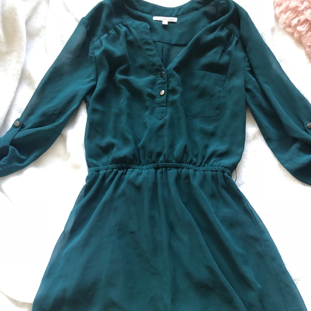 Aqua dress